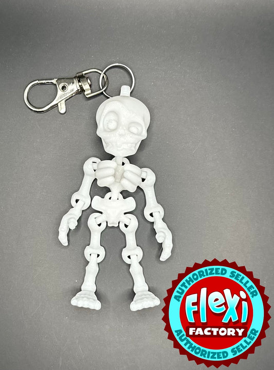 Articulated Skelly Keychain