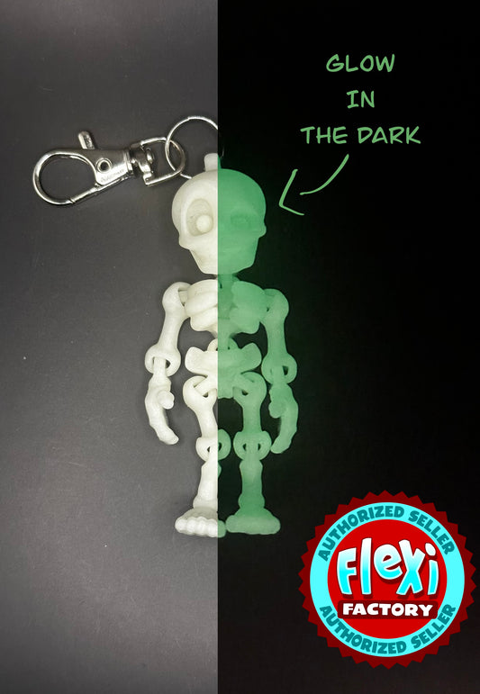 Glow in the Dark Articulated Skelly