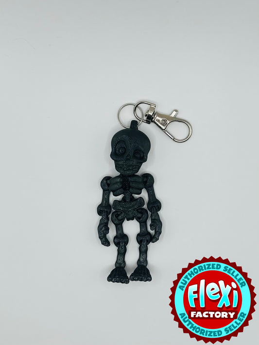 Articulated Skelly Keychain